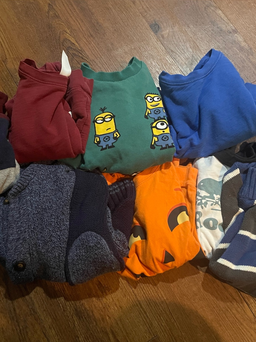 9 boys long sleeves fall/winter bundle